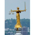 Popular Designs Famous Life Size Bronze Lady Justice Statue